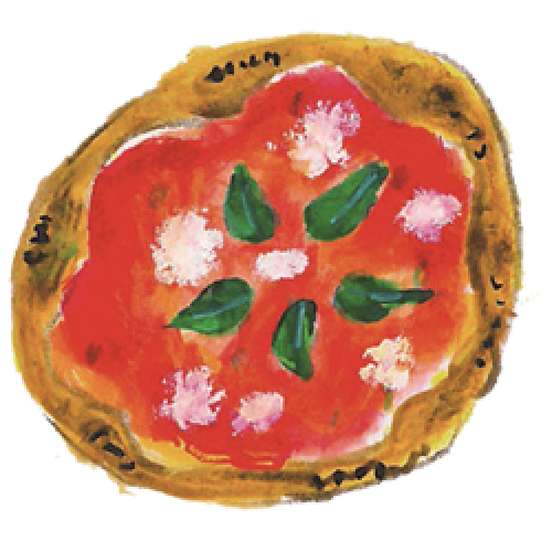 ピザのイラスト